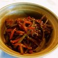 nammy's cooksnap of when they made しっとり味染み☆簡単きんぴらごぼう.