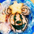 ぼのぼのぼのぼの's cooksnap of when they made ハロウィンキャラ弁☆かぼちゃミッキー.