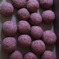 みゆココ's cooksnap of when they made ハロウィン！カボチャのスノーボール！.