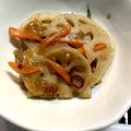 蒼の雫sp's cooksnap of when they made れんこんの金平.