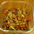 イエロースパイダー's cooksnap of when they made 長ねぎが決め手！我が家のきんぴらごぼう.
