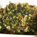 nao5_705's cooksnap of when they made ご飯がススム！大根葉のごま油炒め.