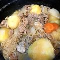 むー太朗's cooksnap of when they made ストウブ鍋で調味料少なめ優しい肉じゃが♪.