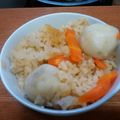 クックZTZ10H☆'s cooksnap of when they made 炊飯器で簡単！里芋ご飯(*^O^*).