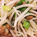 ＊にょにょん＊'s cooksnap of when they made もやしねぎ納豆.