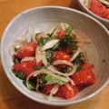 i_yokan's cooksnap of when they made 大葉と完熟トマトのマリネ.