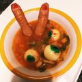タキカド's cooksnap of when they made ハロウィン☆指ウインナー.