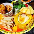 マイとクロの幸せ生活's cooksnap of when they made プッチーニカボチャグラタン.