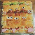 ゆいちご。's cooksnap of when they made ちぎりパンでハロウィンサンドイッチ.