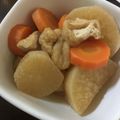 ポメちょん's cooksnap of when they made オイスターソースで旨々★大根と人参の煮物.