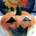 ひまわりサンフラワー's cooksnap of when they made ハロウィンのカンタンケーキすし.