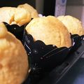 mon69's cooksnap of when they made パンプキン☆ホワイトチョコカップケーキ.