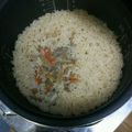 M130018's cooksnap of when they made 炊飯器に入れるだけ♪鶏ごぼう炊き込みご飯.