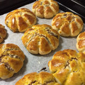 ayane_k's cooksnap of when they made 木の実の月餅.