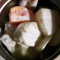 arisa06's cooksnap of when they made 秋のフルーツサラダ　柿　梨　りんご.