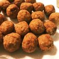 チャックねこ☆'s cooksnap of when they made おつまみ簡単肉団子♪.