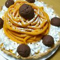 コイヌ's cooksnap of when they made かぼちゃモンブランタルト.
