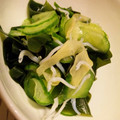 たもたん's cooksnap of when they made お寿司のガリで簡単キューリの酢の物.
