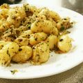 ゆでたまごおじさん's cooksnap of when they made しらすと大葉のじゃがいもニョッキ.