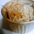 きふね's cooksnap of when they made もやしとザーサイ★ナムル.