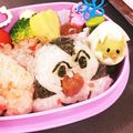 よったん♡'s cooksnap of when they made うずらの卵でひよこ♡お弁当に.