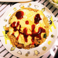 魚占☆ayu's cooksnap of when they made 簡単♪旨い♪ふわふわ卵のオムライスです❤.