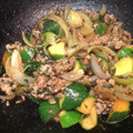 ノッツ's cooksnap of when they made 豚ひき肉のしそバター炒め.