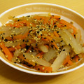 もんしゅしゅ's cooksnap of when they made ★簡単！美味しい＊大根と人参のきんぴら＊.