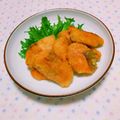 まあまま☆0403's cooksnap of when they made お弁当◇ぶり(鮭・鯖)の竜田焼き.