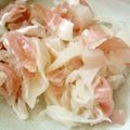 たなぴー's cooksnap of when they made 大根と生ハムの酢の物.