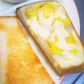 choco831's cooksnap of when they made さつま芋のチーズトースト.
