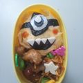 クックIA7Y6C☆'s cooksnap of when they made 簡単 ミニオン キャラ弁♡.