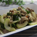 まろんかふぇ's cooksnap of when they made セロリと豚ばら肉の甘酢炒め.