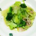 めぐぴーみかん's cooksnap of when they made レタス大量消費！ベーコンレタス炒め.