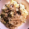 Ayako0713's cooksnap of when they made 春キャベツと塩昆布の超節約オイルパスタ♪.