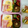 shihama's cooksnap of when they made 簡単 ぐでたま キャラ弁.