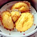 ひがさゆ's cooksnap of when they made ミルク蒸しパン〜カボチャ味〜.