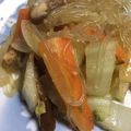oishi〜's cooksnap of when they made ◎白菜&豚肉&春雨の胡麻みそ炒め◎.