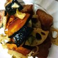 ゆうななパン's cooksnap of when they made 鶏肉とレンコンの唐揚げ＆甘酢和え.
