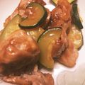 ♩キティ♩'s cooksnap of when they made 豚肉とズッキーニのオイスターソース炒め.