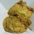 たった。's cooksnap of when they made 油揚げの肉詰め@チーズ入り、の煮物.