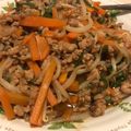 しょこしろ's cooksnap of when they made 舞茸、もやし、ピーマン人参の餡掛け炒め.