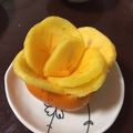 Mi03saf's cooksnap of when they made 柿の飾り切り～花～.