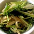 きゃらめる11's cooksnap of when they made 玉ねぎ三つ葉のナムル.