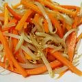 saei☆'s cooksnap of when they made レンジで簡単‼もやし人参ナムル.