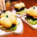 クックター's cooksnap of when they made かぼちゃパンdeハンバーガー♡.