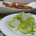 ダイナマイト漆黒's cooksnap of when they made カレーのための☆胡瓜とらっきょうの和え物.