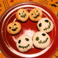 メダカの赤ちゃん's cooksnap of when they made ハロウィンに！キャラおにぎり.