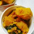 さち。ﾂｰﾂｰ's cooksnap of when they made カボチャの煮物(挽肉いり).