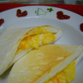 ピヨピヨ♪'s cooksnap of when they made ふわとろ♪卵とチーズのはんぺんサンド.